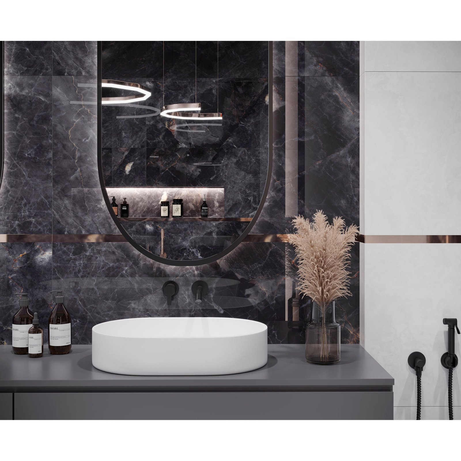 Керамогранит Laparet (Лапарет) Aliot Blue 60x60 см Полированный