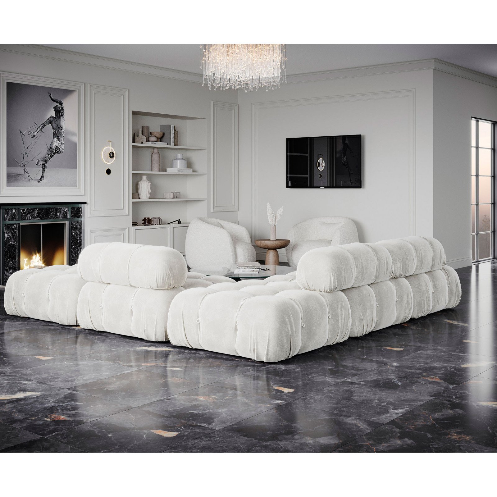 Керамогранит Laparet (Лапарет) Aliot Blue 60x120 см Полированный