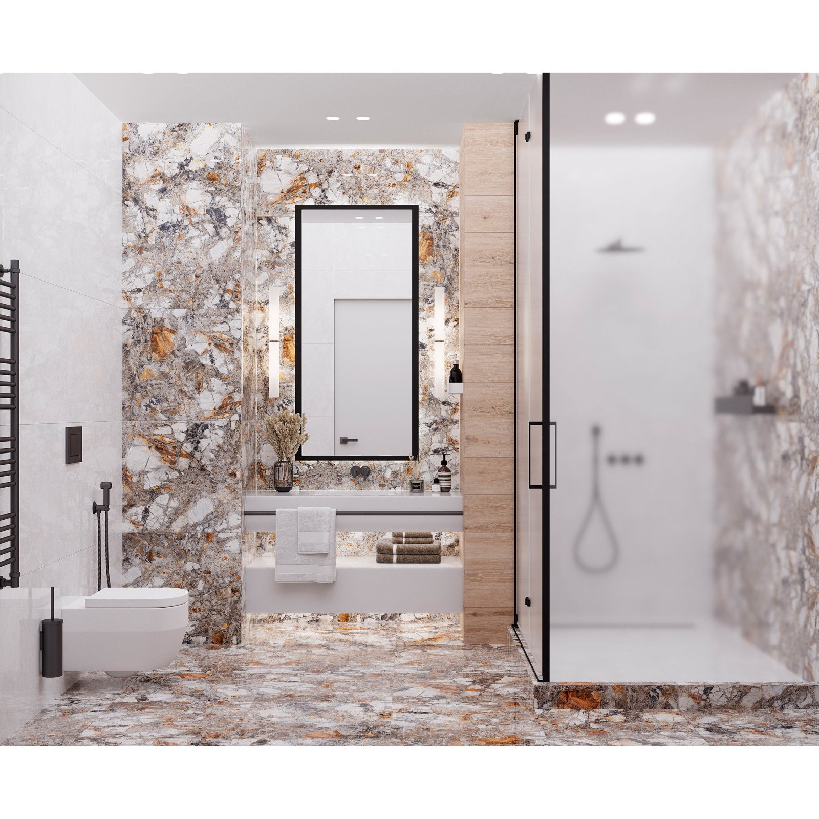 Керамогранит Laparet (Лапарет) Maia Gray 60x120 см Полированный