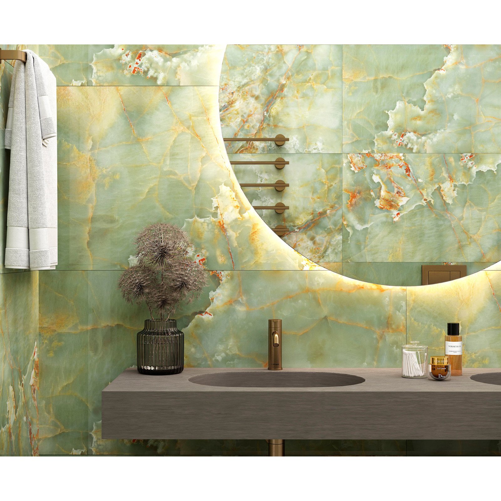 Керамогранит Laparet (Лапарет) Dalim Mint 60x60 см Полированный