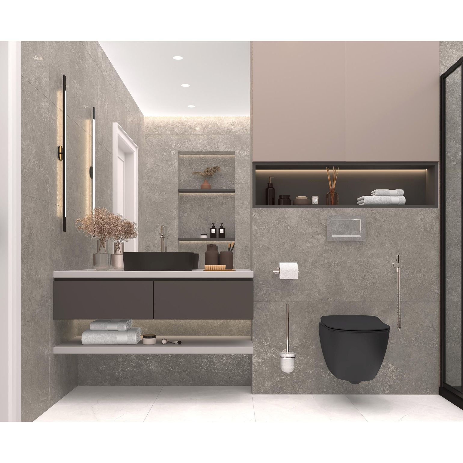 Керамогранит Laparet (Лапарет) Capri Gris 60х120 см Серый Сатинированный Карвинг