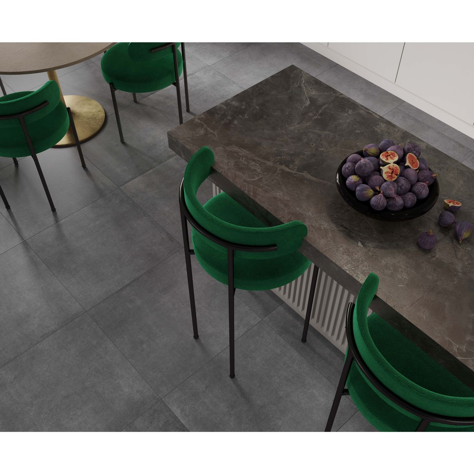 Керамогранит Laparet (Лапарет) Creed Graphite 60х60 см Темно-серый матовый