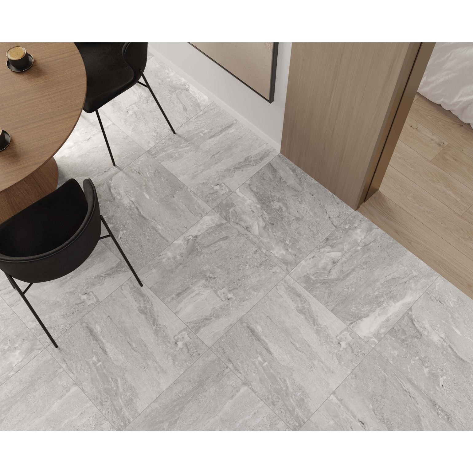 Керамогранит Laparet (Лапарет) Gala Grey 60х60 см Серый матовый