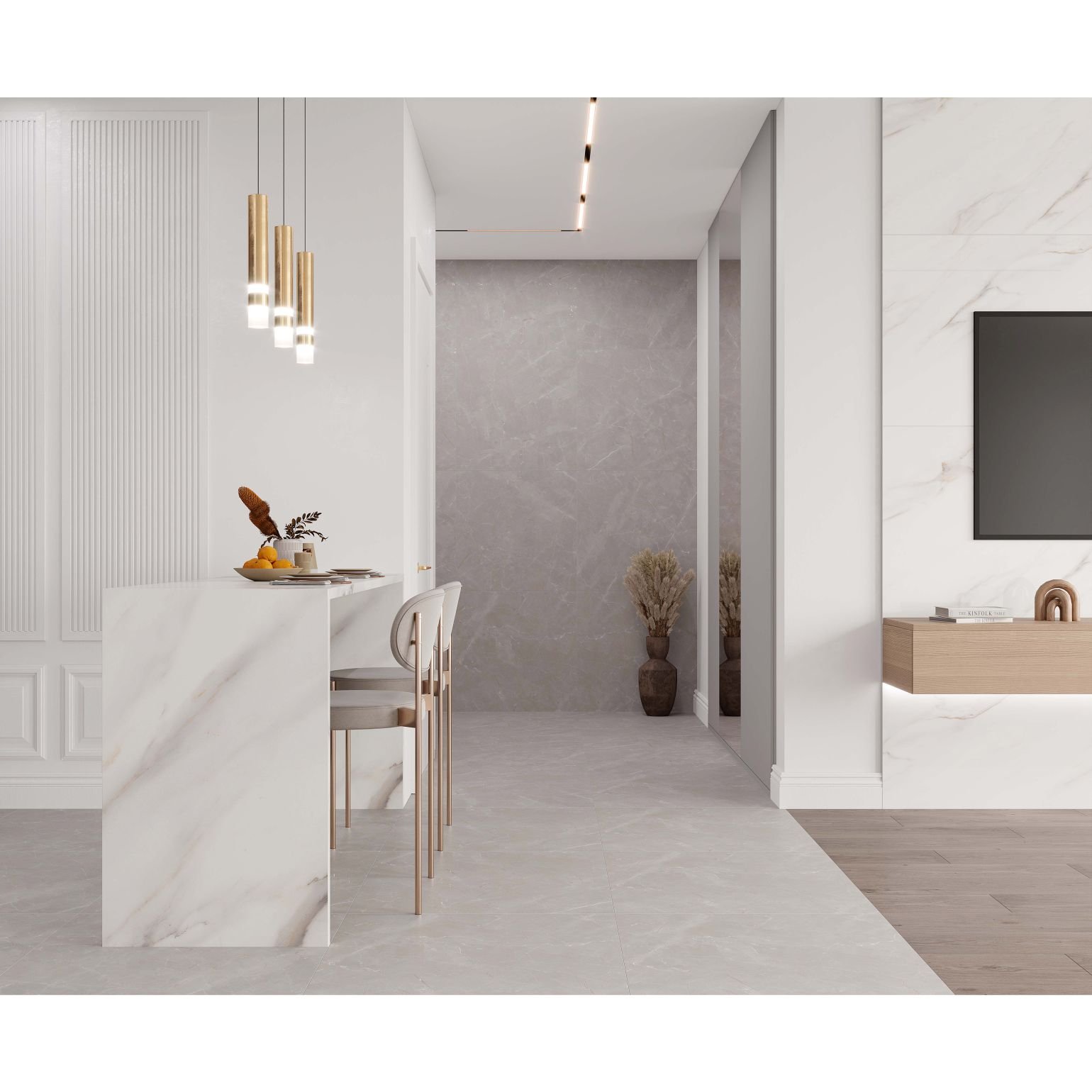 Керамогранит Laparet (Лапарет) Hidra 80х80 см Карвинг