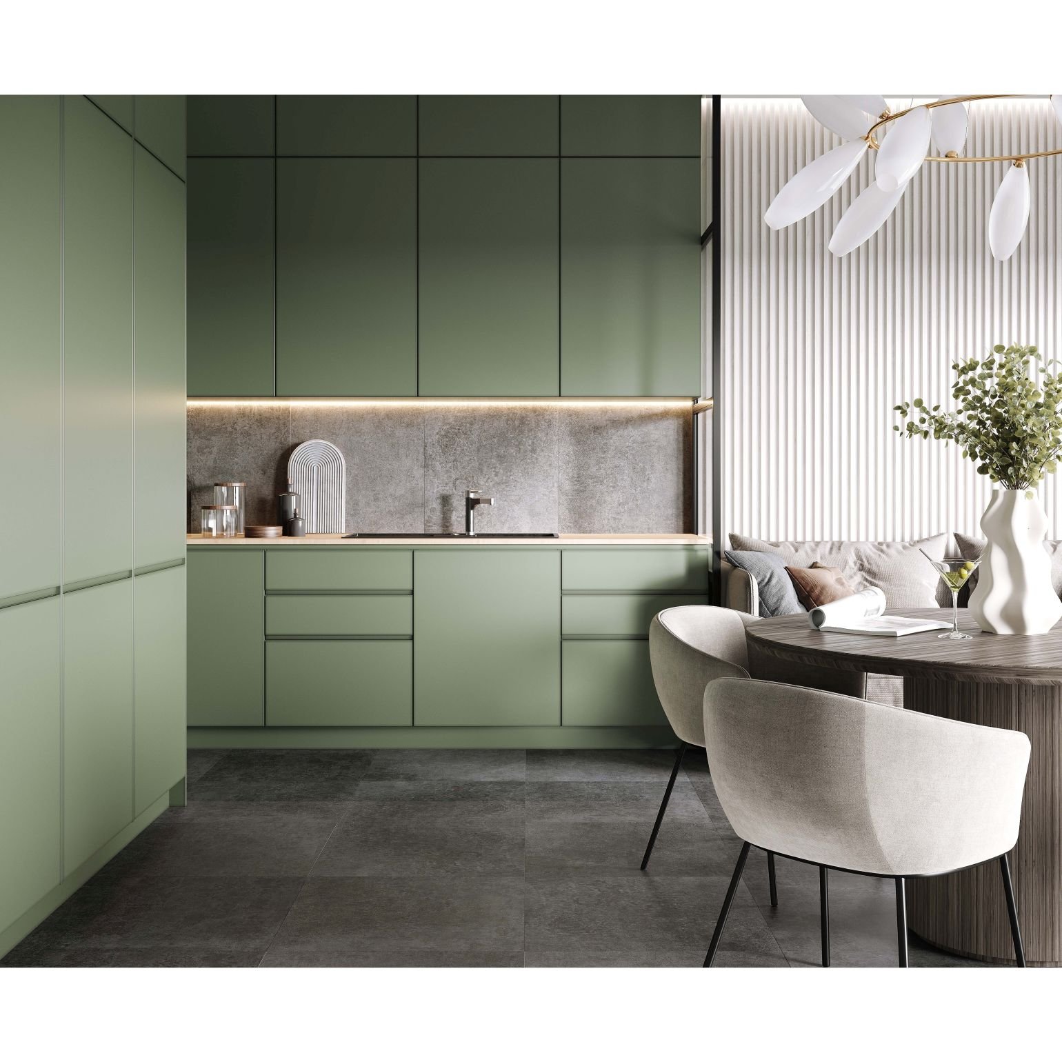 Керамогранит Laparet (Лапарет) Infinito Grey Beige 60х60 см Серо-бежевый Матовый