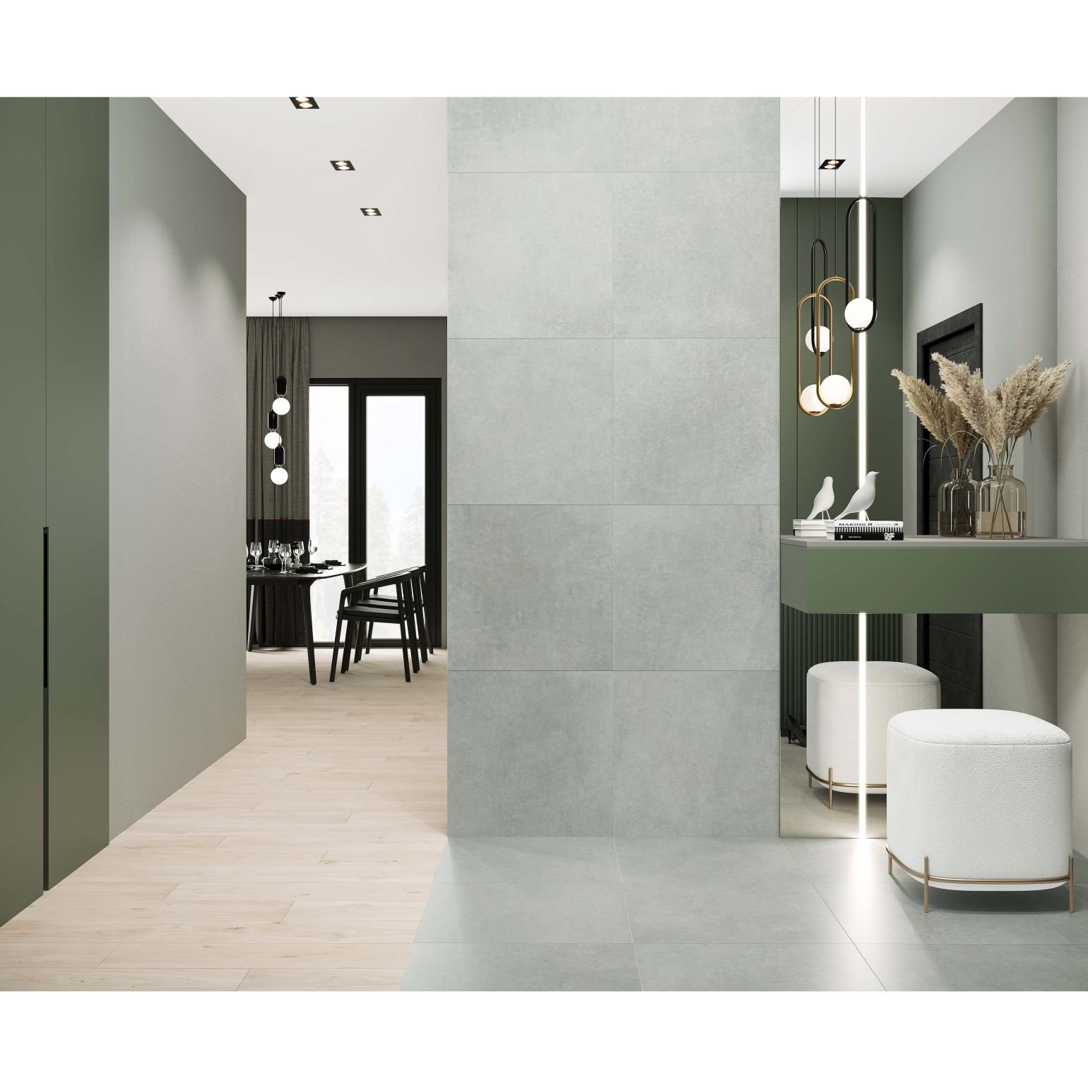 Керамогранит Laparet (Лапарет) Infinito Grey Beige 60х60 см Серо-бежевый Матовый