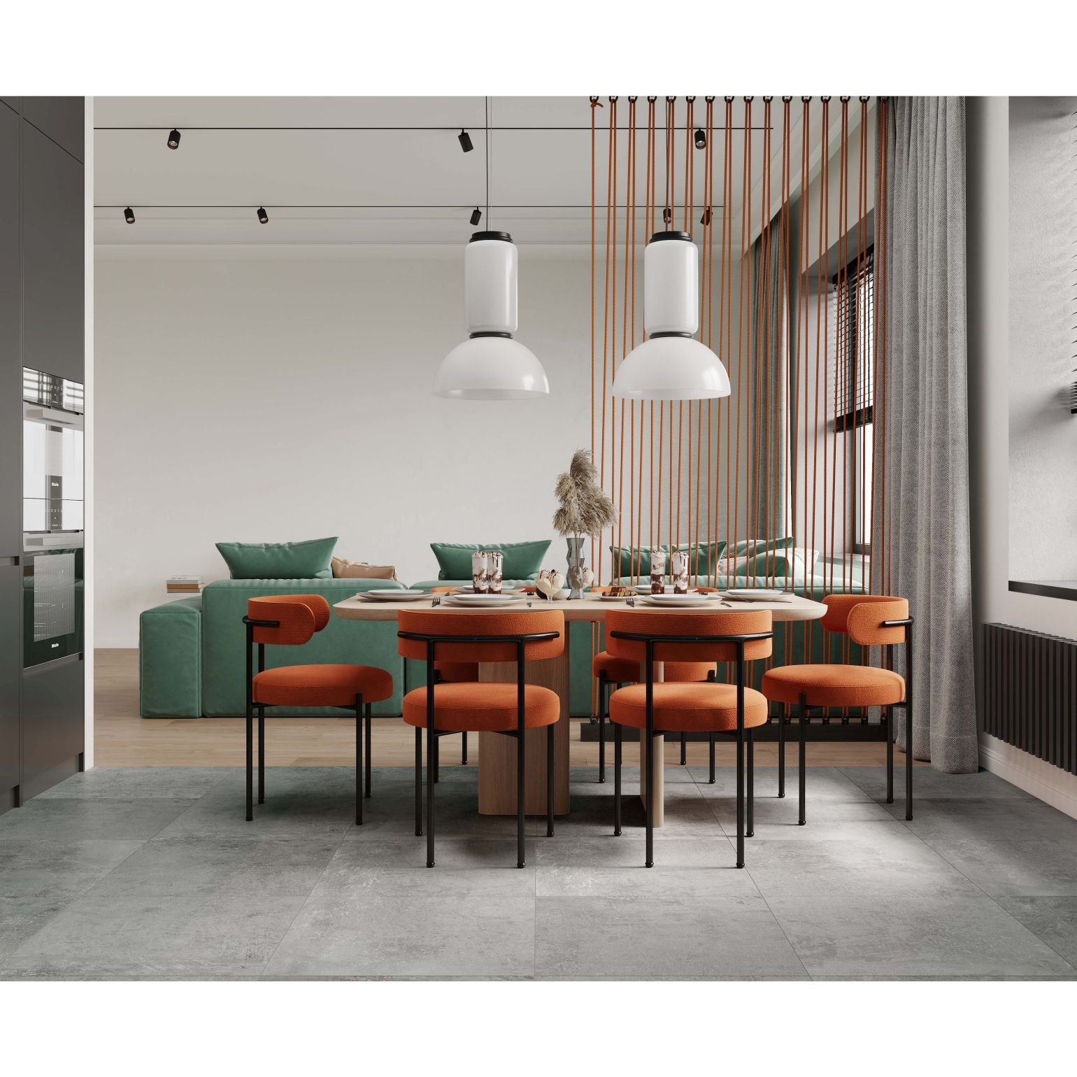 Керамогранит Laparet (Лапарет) Magnum Ash 60x60 см Серый матовый