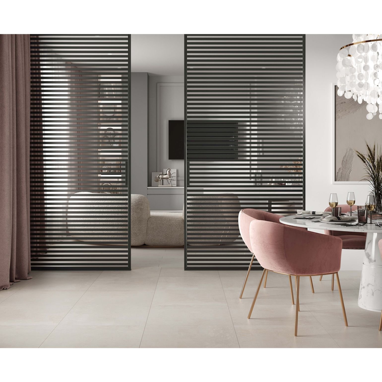 Керамогранит Laparet (Лапарет) Magnum Marfil 60x60 см Песочный матовый