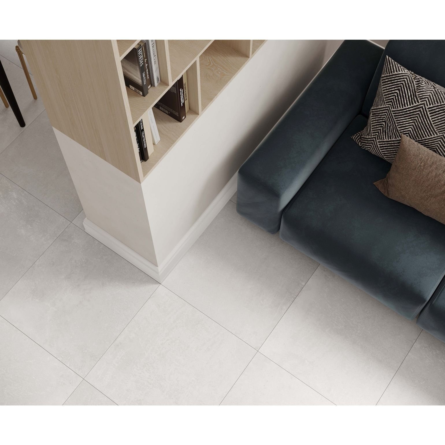 Керамогранит Laparet (Лапарет) Magnum Perla 60x60 см Светло-серый матовый