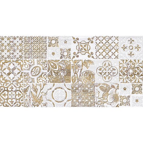 Декор Laparet (Лапарет) Bona 20х40 см Серый 04-01-1-08-05-06-1344-5