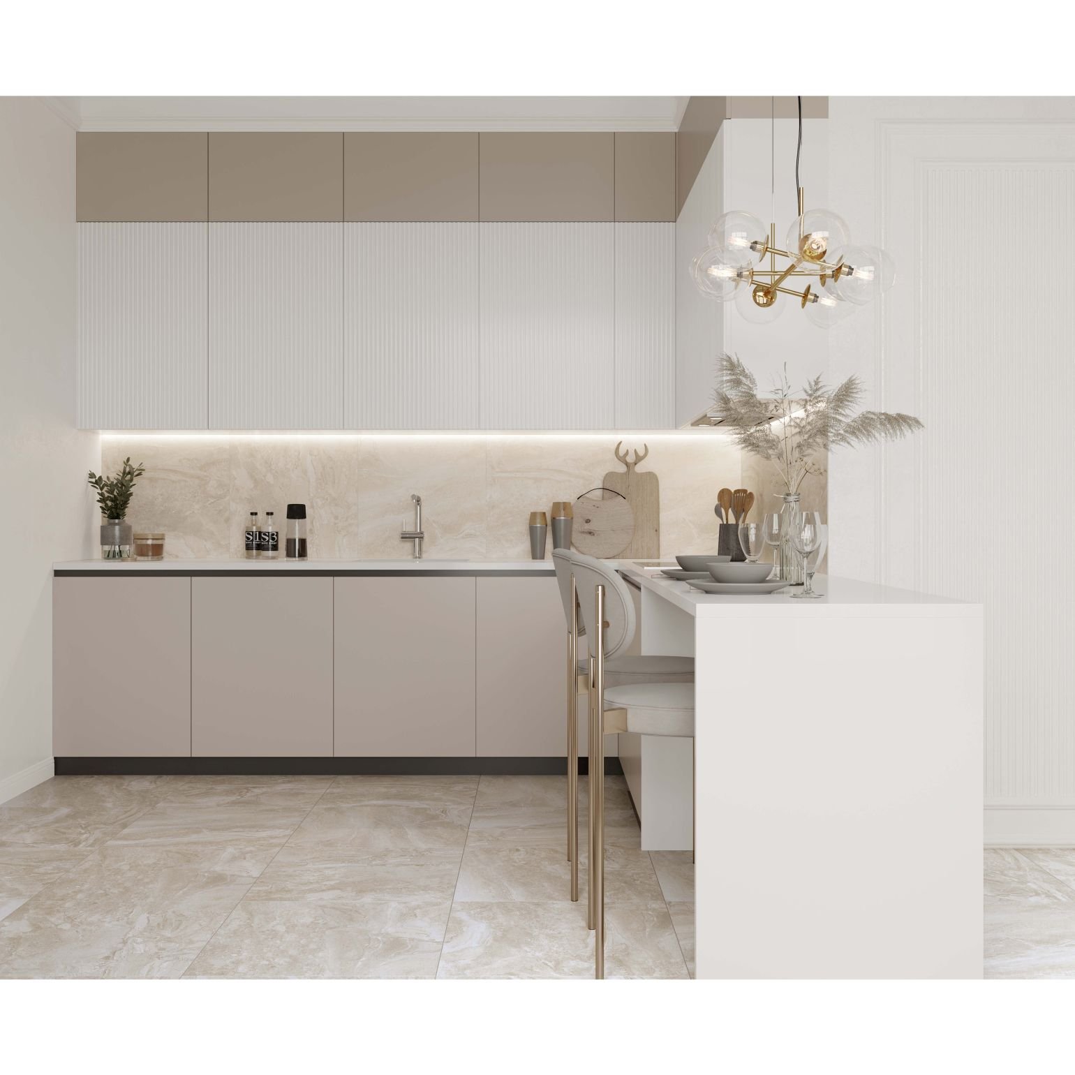 Керамогранит Laparet (Лапарет) Paco Beige 60х60 см Бежевый матовый