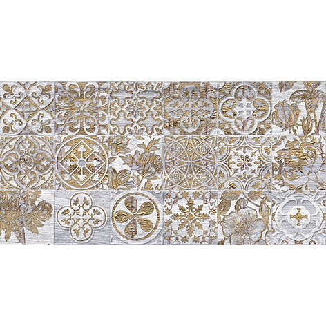 Декор Laparet (Лапарет) Bona 20х40 см Серый 04-01-1-08-05-06-1344-6