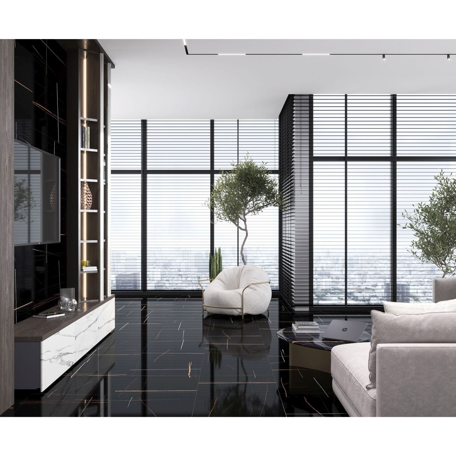 Керамогранит Laparet (Лапарет) Saint Laurent 60x120 см Полированный