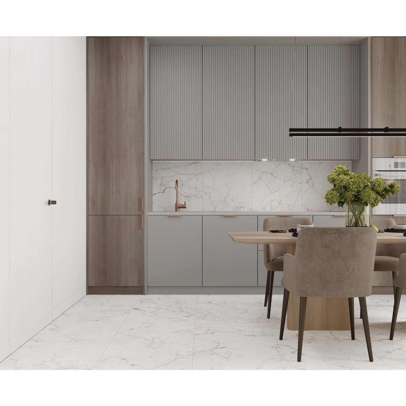 Керамогранит Laparet (Лапарет) Stella Cream 60х60 см Кремовый матовый