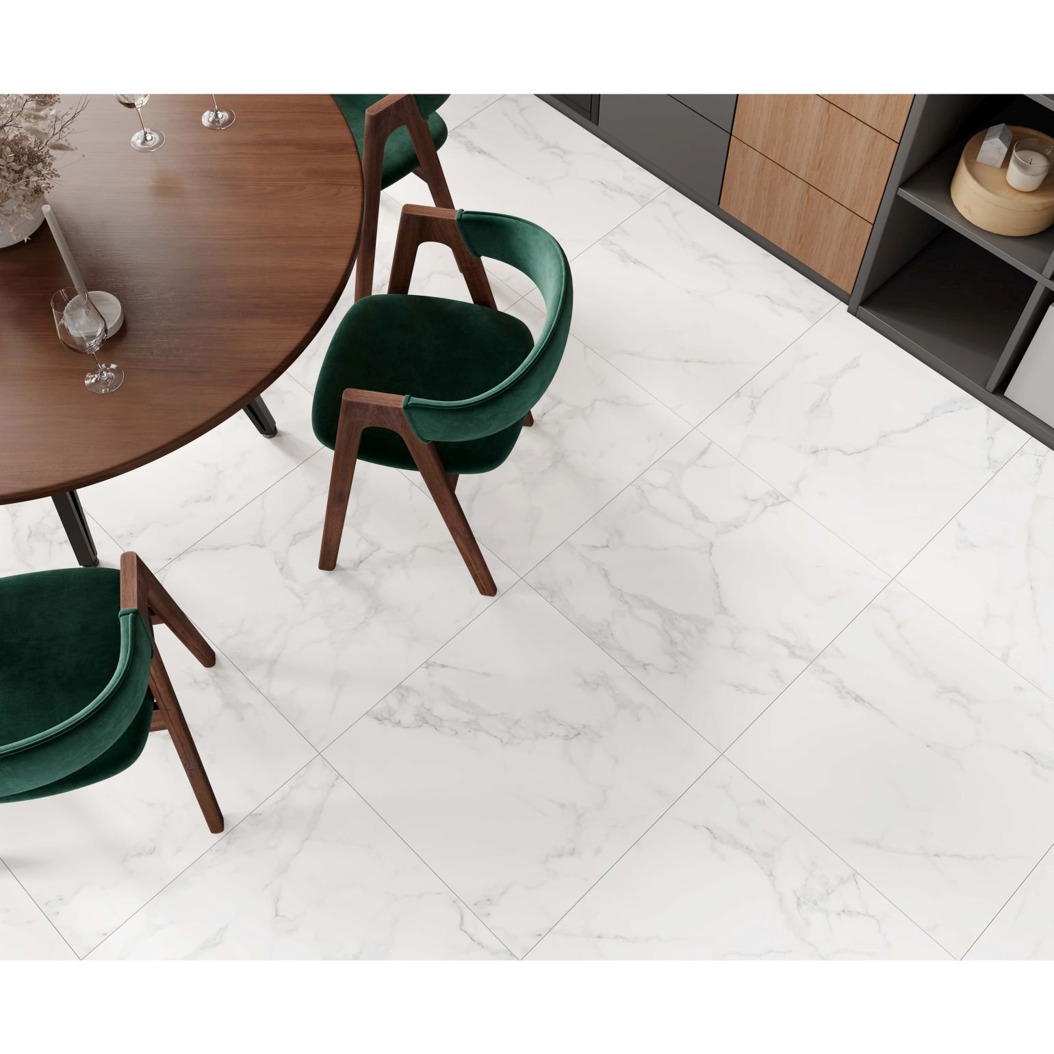 Керамогранит Laparet (Лапарет) Uno White 60х60 см Белый матовый