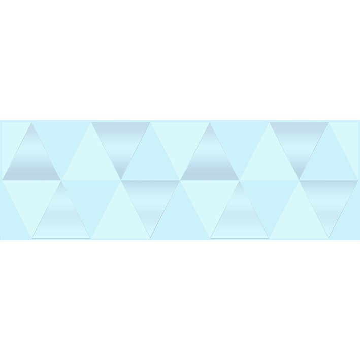 Декор Laparet (Лапарет) Sigma 20х60 см Голубой 17-03-61-463-0
