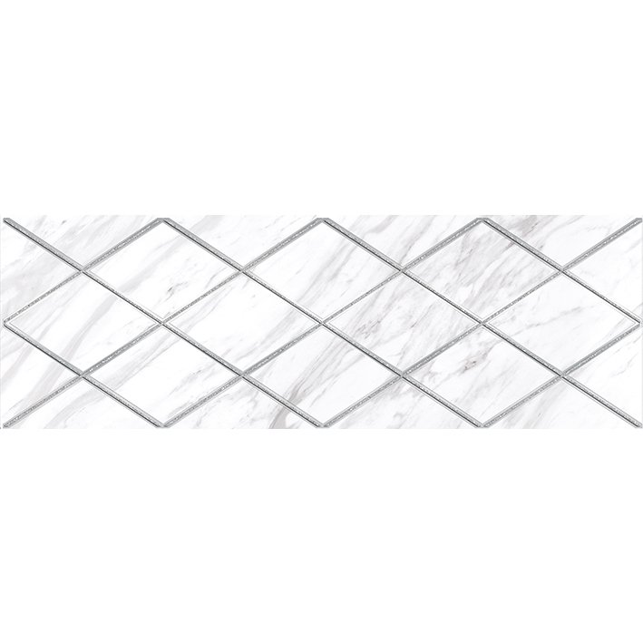 Декор Laparet (Лапарет) Terma 20х60 см Белый 17-05-01-1193-0