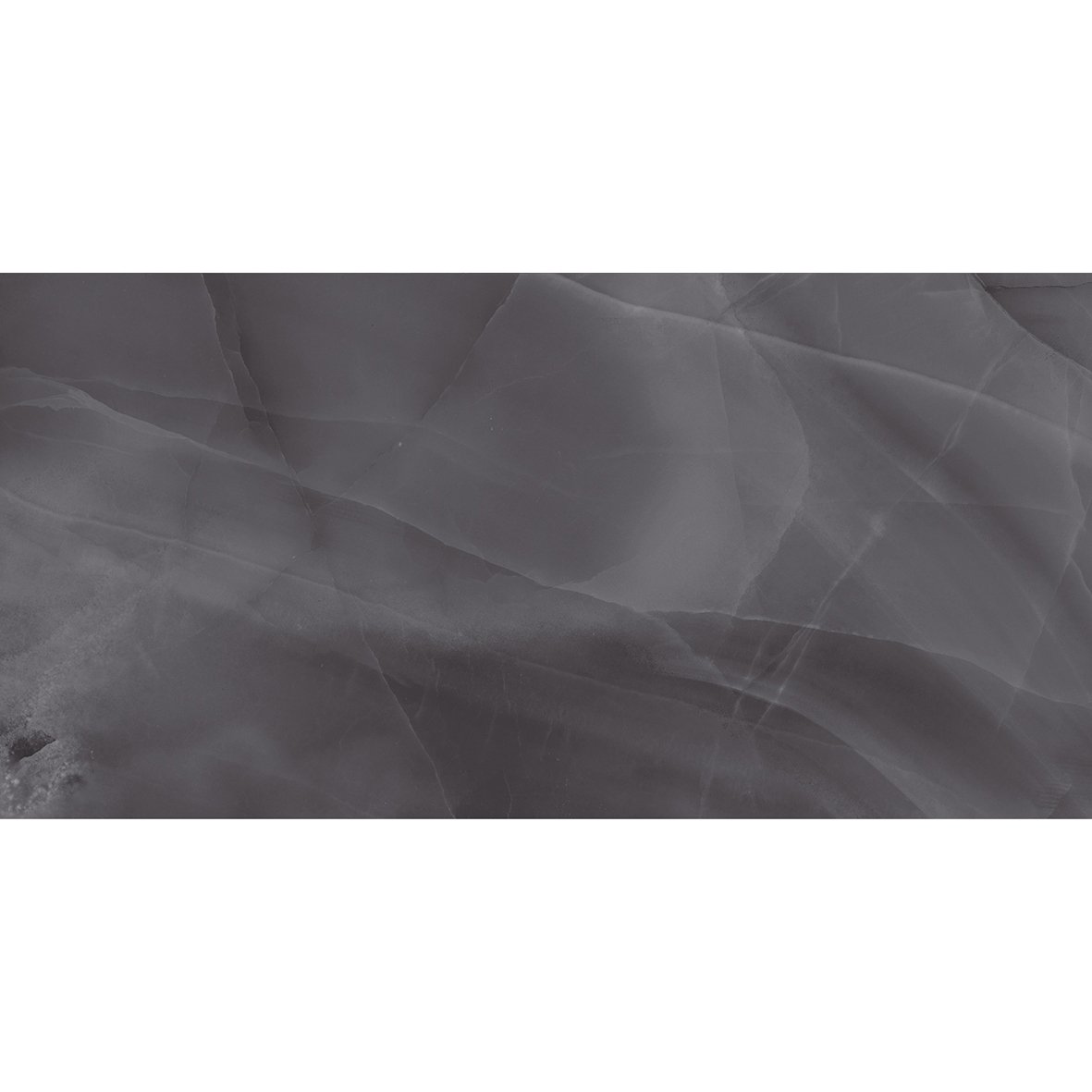 Настенная плитка Laparet (Лапарет) Prime 25х50 см Черная 34024