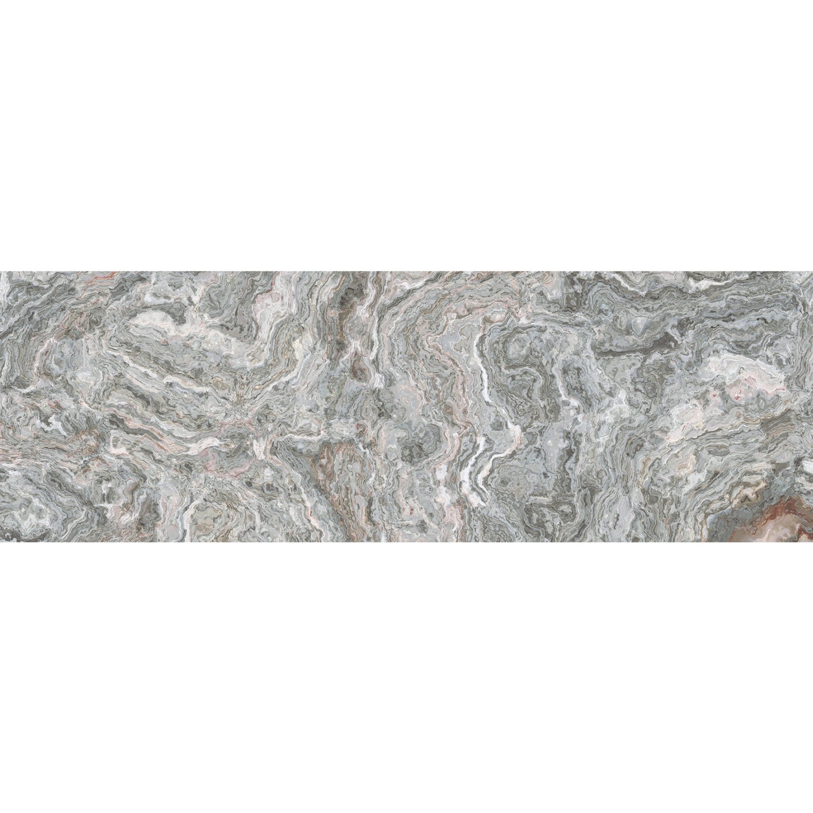 Настенная плитка Laparet Gray 25х75 см Серая