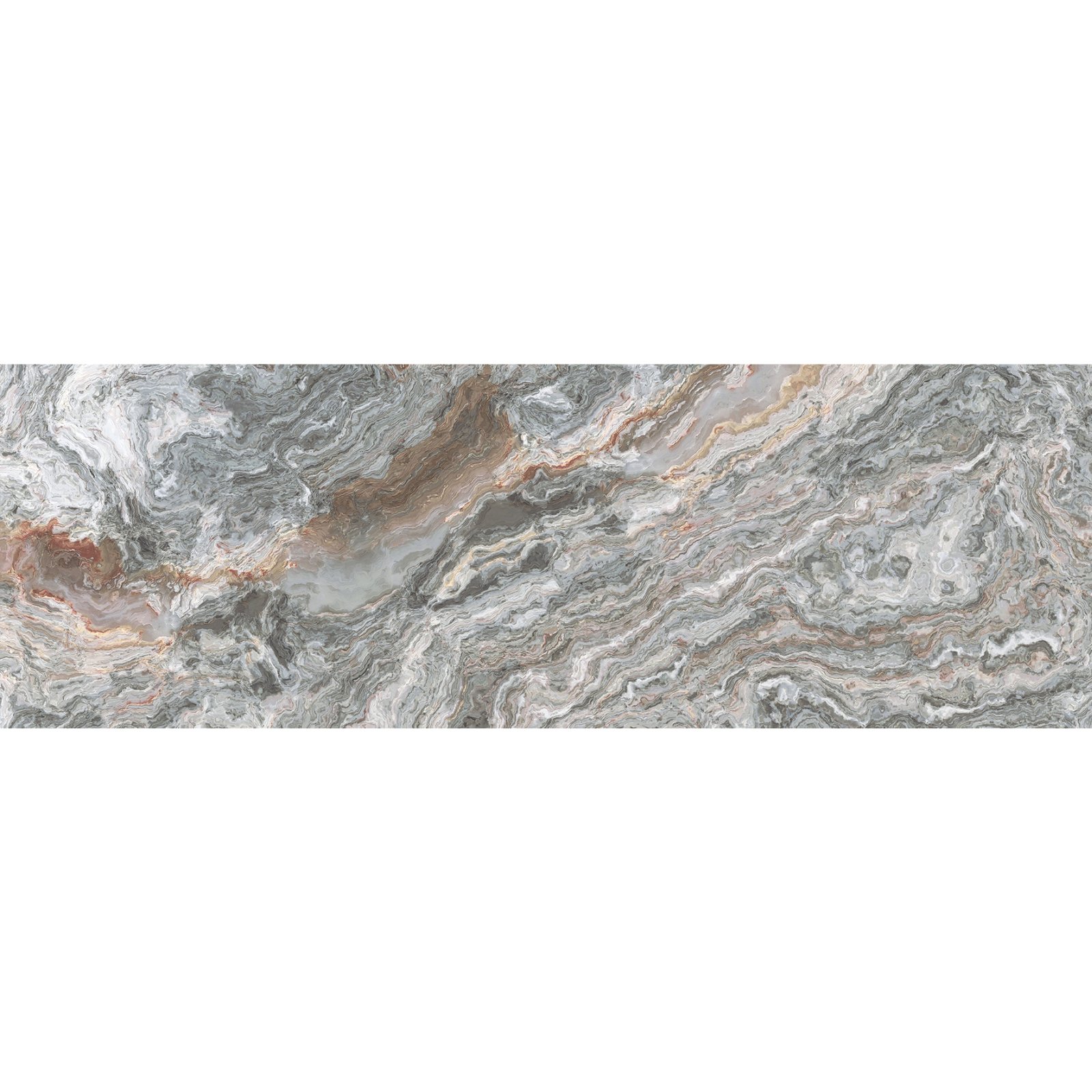 Настенная плитка Laparet Gray 25х75 см Серая