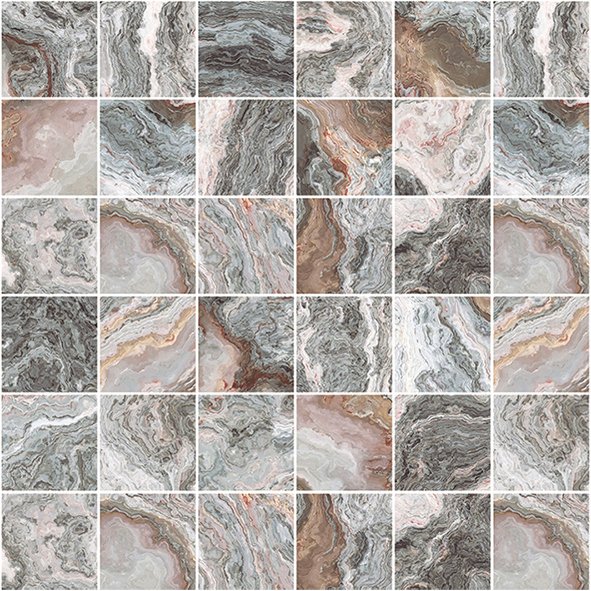 Мозаика Laparet (Лапарет) Gray 30х30 см Серая