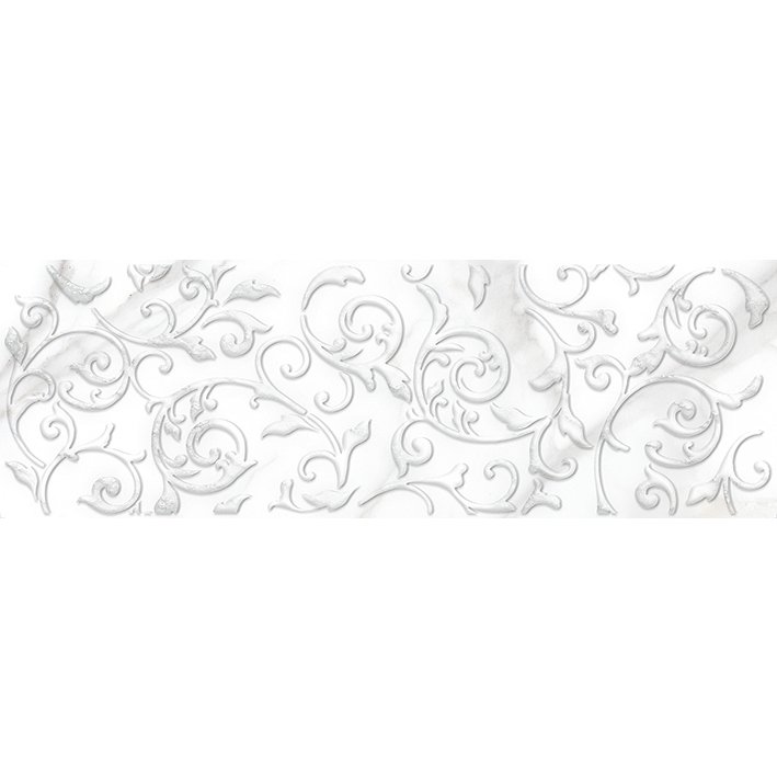 Декор Laparet (Лапарет) Altair 20х60 см Белый 04-01-1-17-03-01-478-0