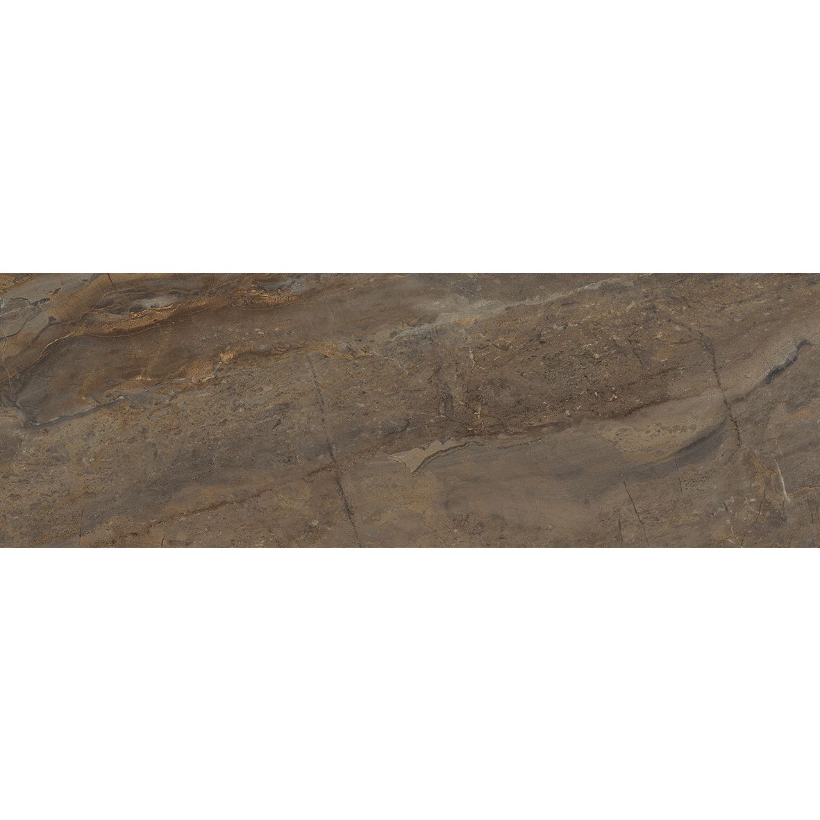 Настенная плитка Laparet Royal 20х60 см Коричневая 60046