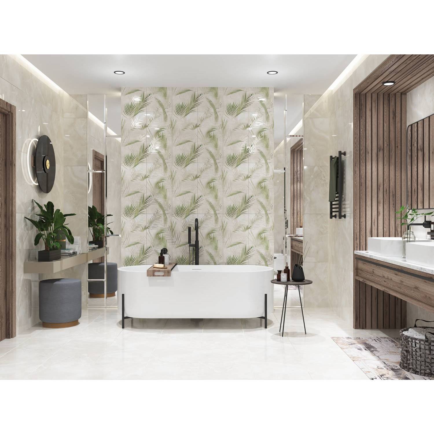 Плитка настенная Azori (Азори) Latila бежевый 31.5х63 см, толщ. 9.5 мм, (508941201)