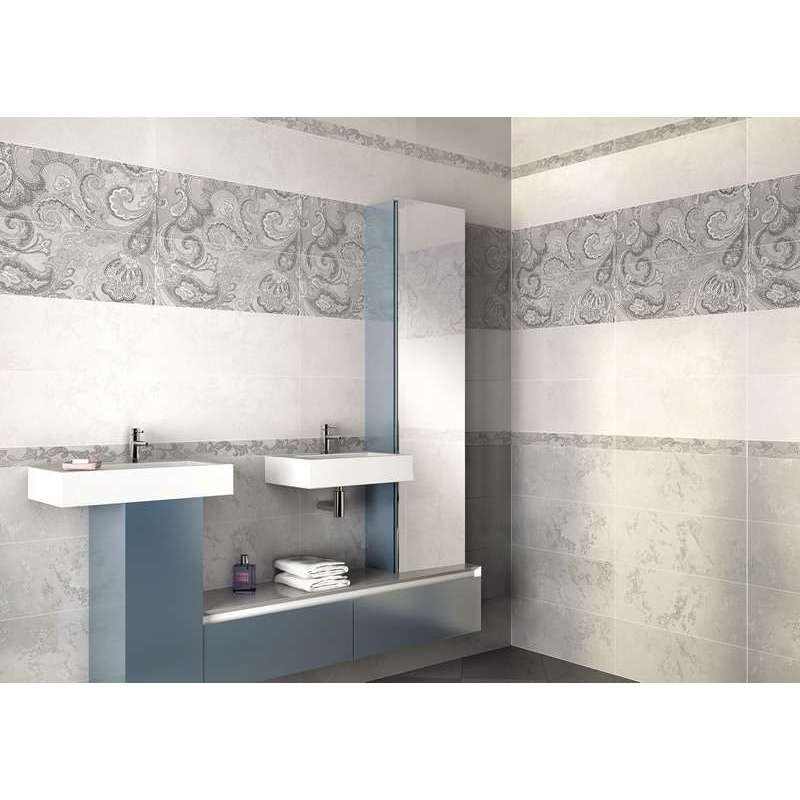 Панно Azori (Азори) из 2 частей Sfumato GREY PAISLEY 40.2х50.5 см (583242001)