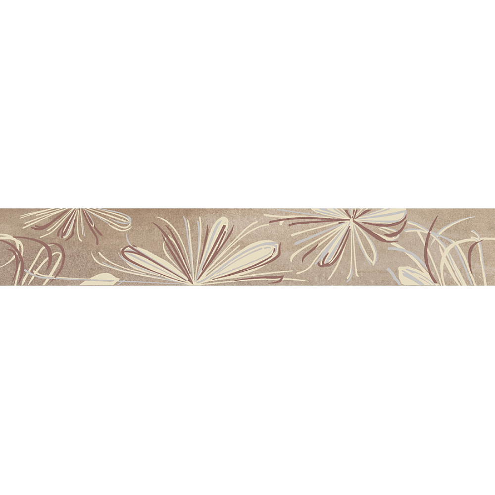 Бордюр Azori Sonnet BEIGE FLOWER 6.2х50.5 см (587891001)