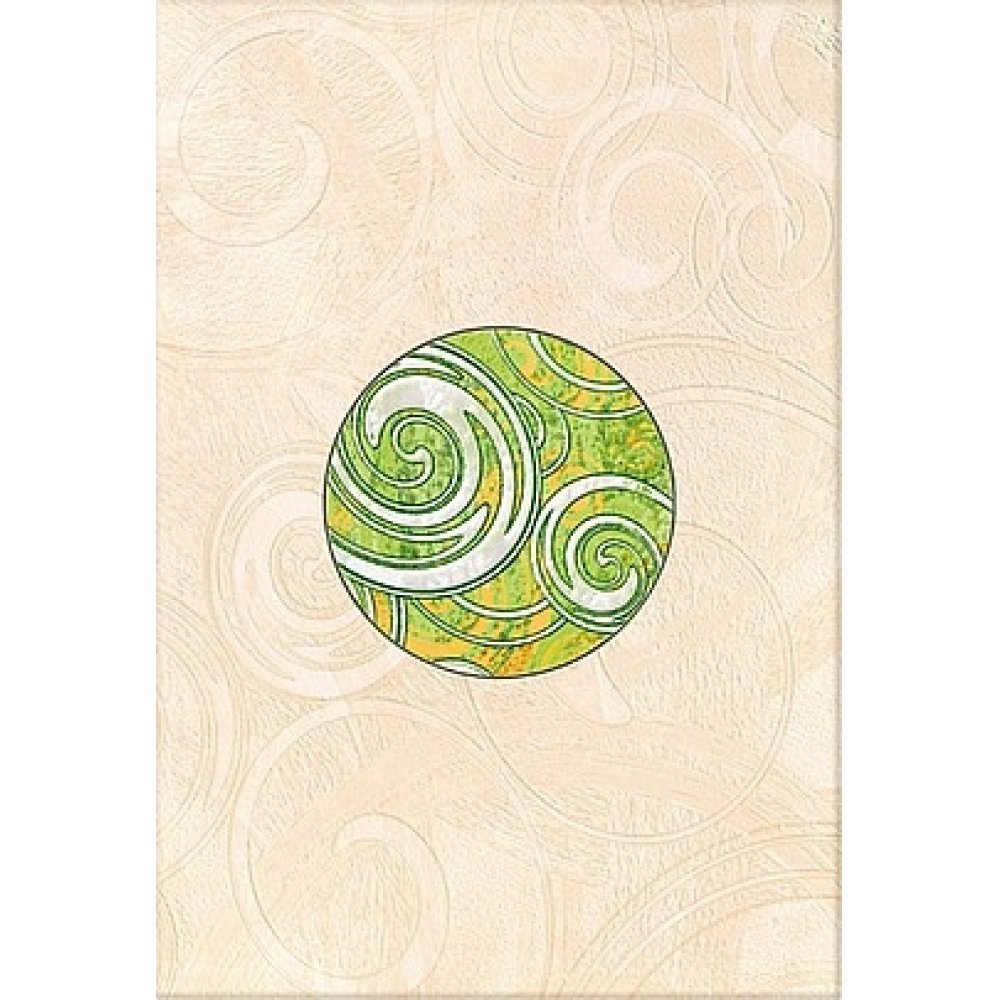 Декор Azori (Азори) Фьюжн МИНТ-рондо 27.8х40.5 см (581343201)