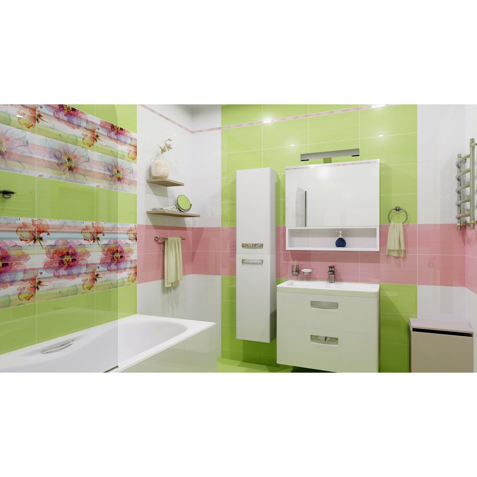 Панно Ceradim (Керадим) Dec Linea Panno A КПН16LineaA 25х45 см