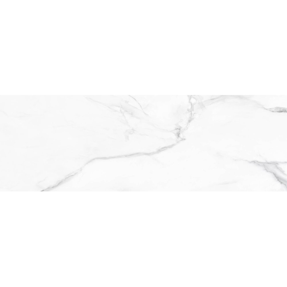 Плитка настенная Gracia Ceramica (Грация Керамика) Marble gloss white белый 01 30х90 см, глянцевая 010100001300