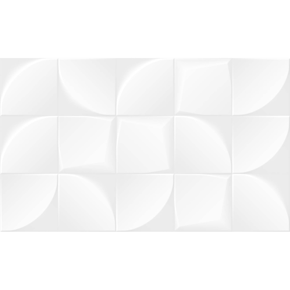 Плитка настенная Gracia Ceramica Nature white белый 02 30х50 см 010100001403