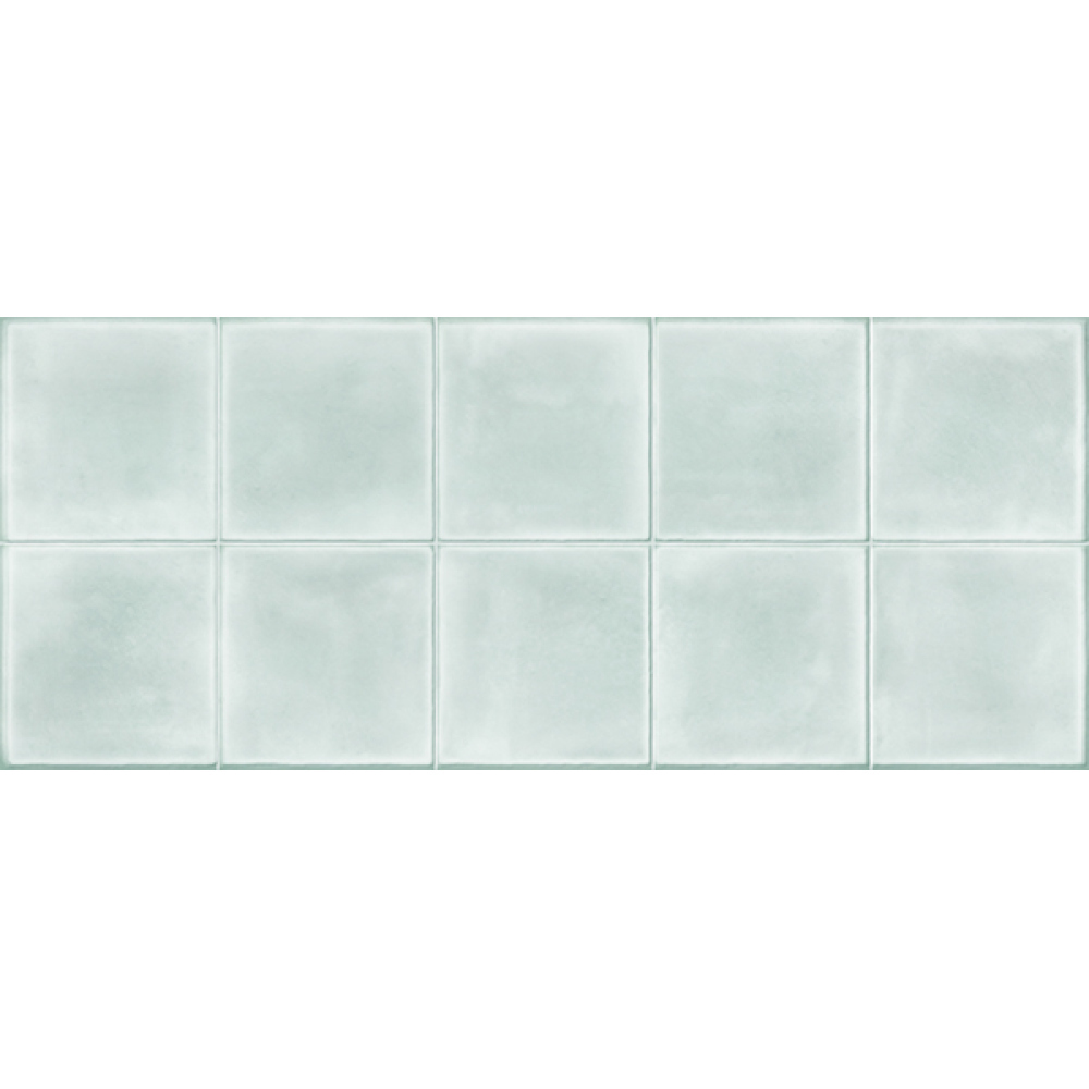 Плитка настенная Gracia Ceramica Sweety turquoise square бирюзовый 05 60х25 см 010100001234