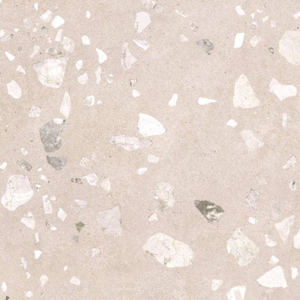 Керамогранит Gracia Ceramica (Грация Керамика) Terrazzo sugar beige бежевый PG 01 60х60 см, толщ. 10 мм, 010400001041