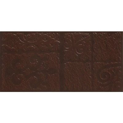 Бордюр Keramin (Керамин) Каир 4Д коричневый 14,7х29,8 см