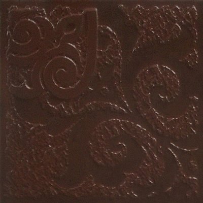 Бордюр Keramin (Керамин) Каир 4Д коричневый 14,7х14,7 см