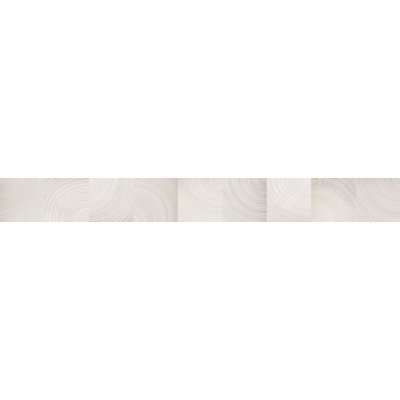 Бордюр Keramin (Керамин) Шиен 7Д белый 8,1х75 см