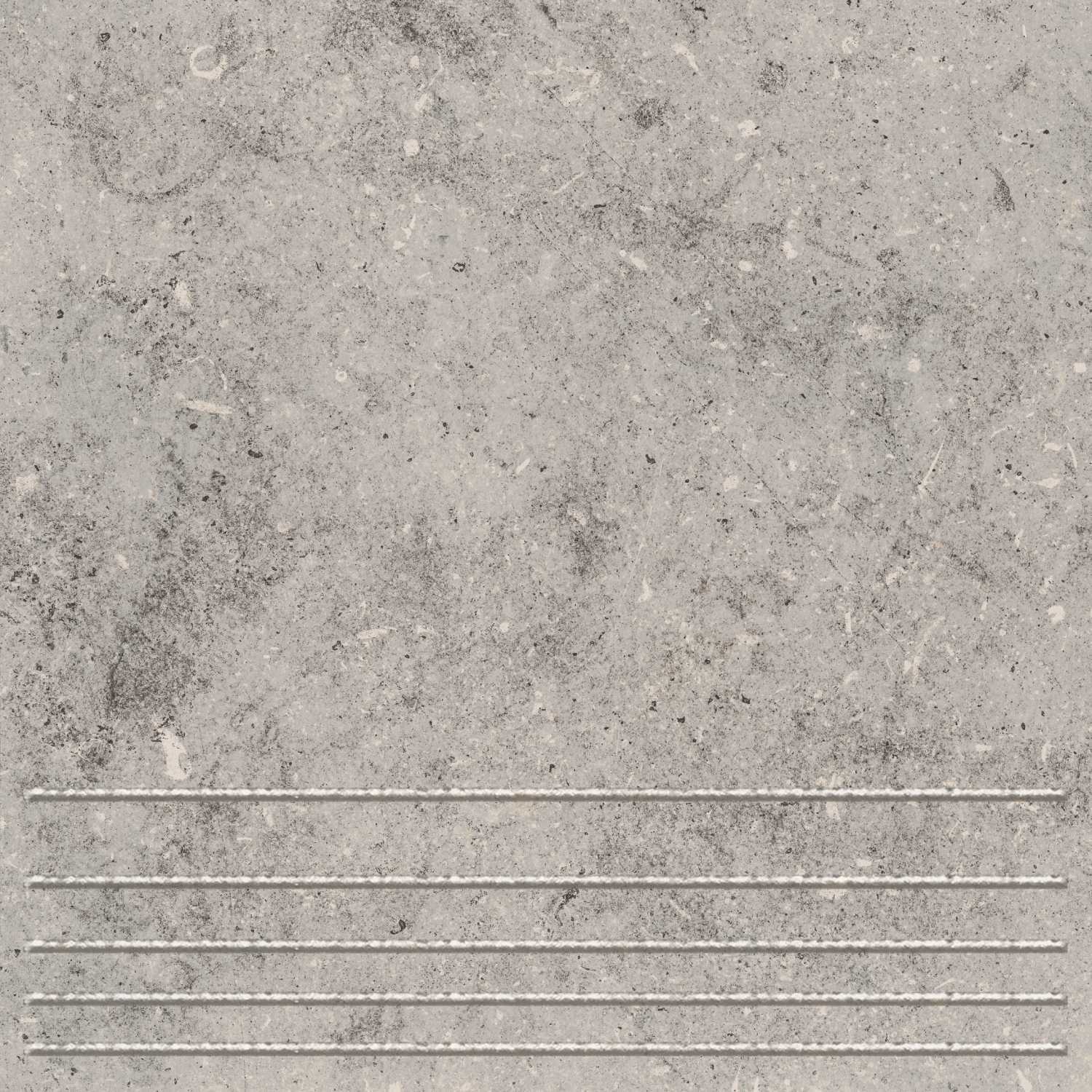 Ступень Keramin (Керамин) Клинкерная плитка Вермонт 2 серый 29.8х29.8 см