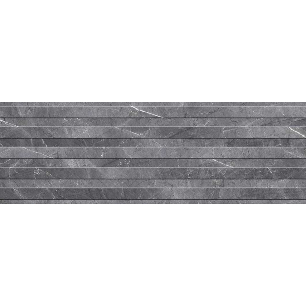 Плитка настенная Keramin (Керамин) Канон 1Д серый 30х90 см