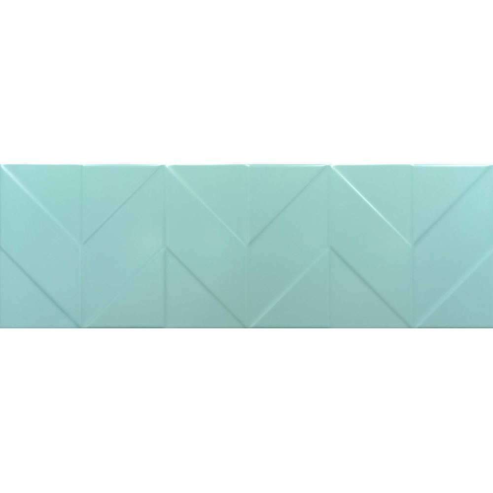 Плитка настенная Keramin (Керамин) Танага 4Д голубой 25х75 см