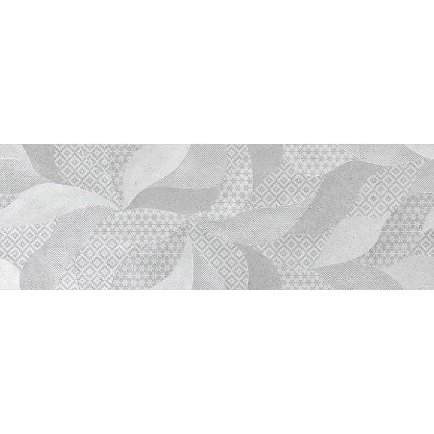 Настенная плитка Keramin (Керамин) Сидней 1Д декор серый пэчворк 25х75 см
