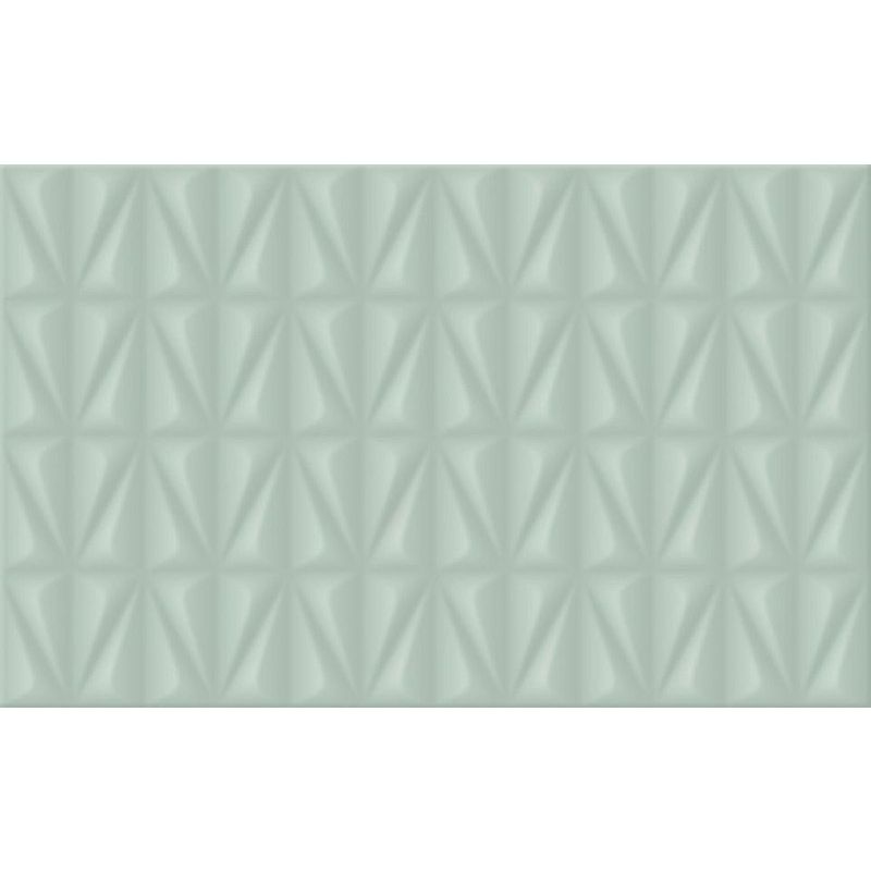 Настенная плитка Шахтинская плитка Конфетти зеленая 02 25х40 см