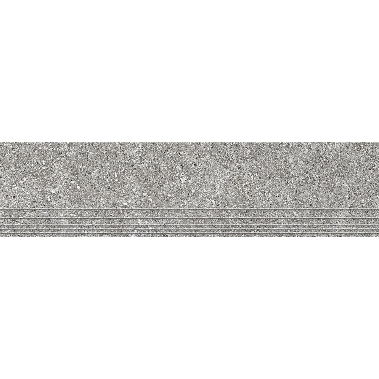 Ступень М-Квадрат (Кировская керамика) ProGres Sanar 1200х300 мм серые матовые (NR0372)
