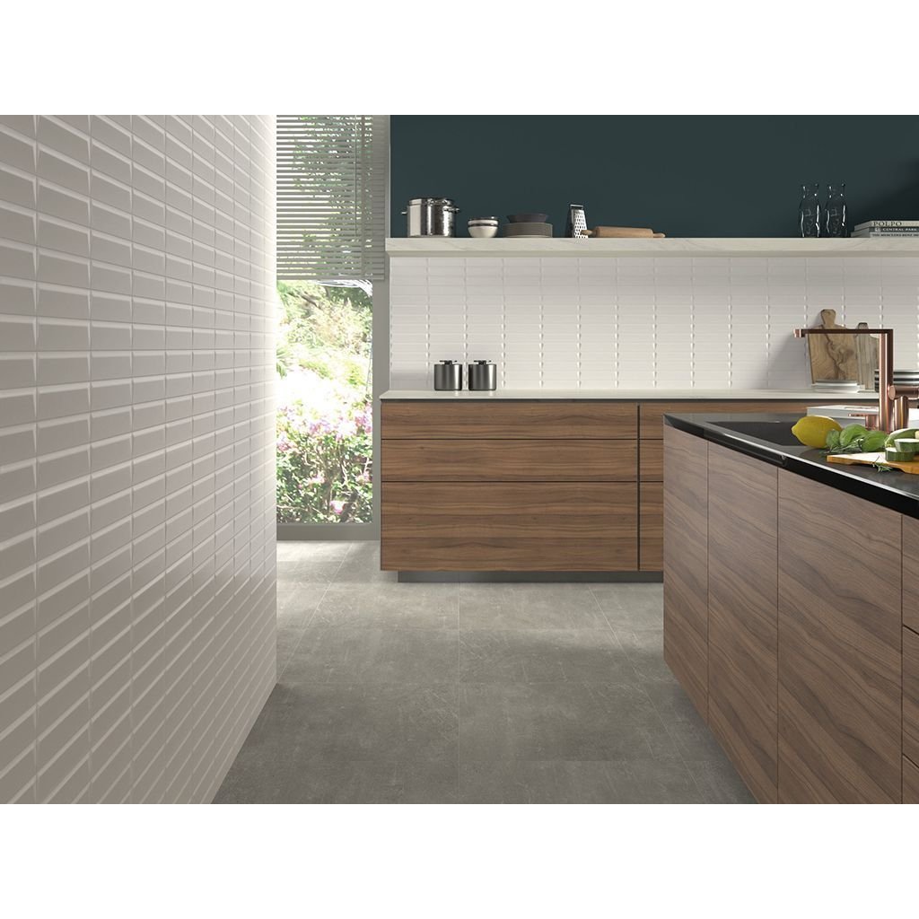 Плитка Ape Ceramica (Апе Керамика) Three-D Blue 5х20 см (MPL-030798)