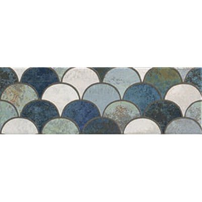 Настенная плитка Mainzu (Маинзу) Bellagio Escama Blu 10x30 см (919349)