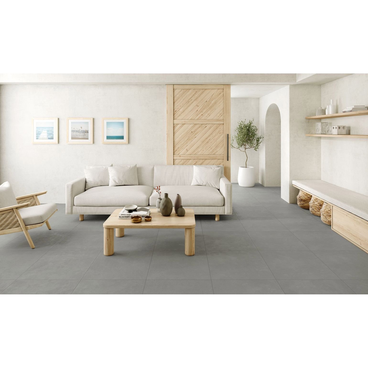 Настенная плитка Undefasa (Ундефаса) Mediterranea Gris Persa R 31,5x100 см