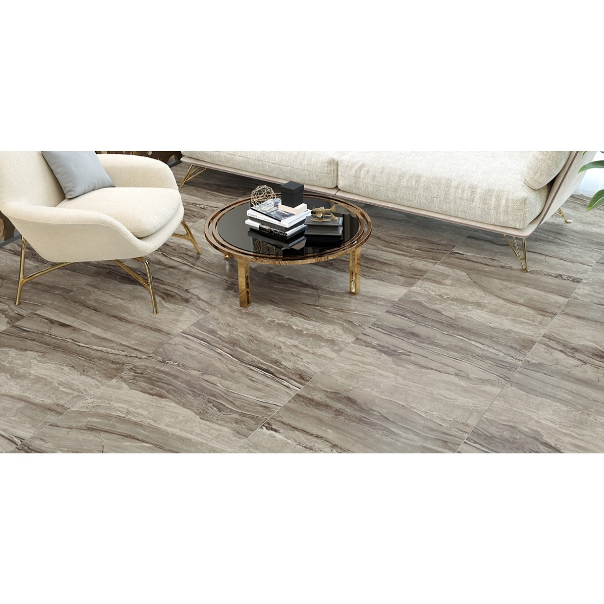 Керамогранит Delacora (Делакора) Magnum Chocolate 60х60 см 6060GP40MAG31