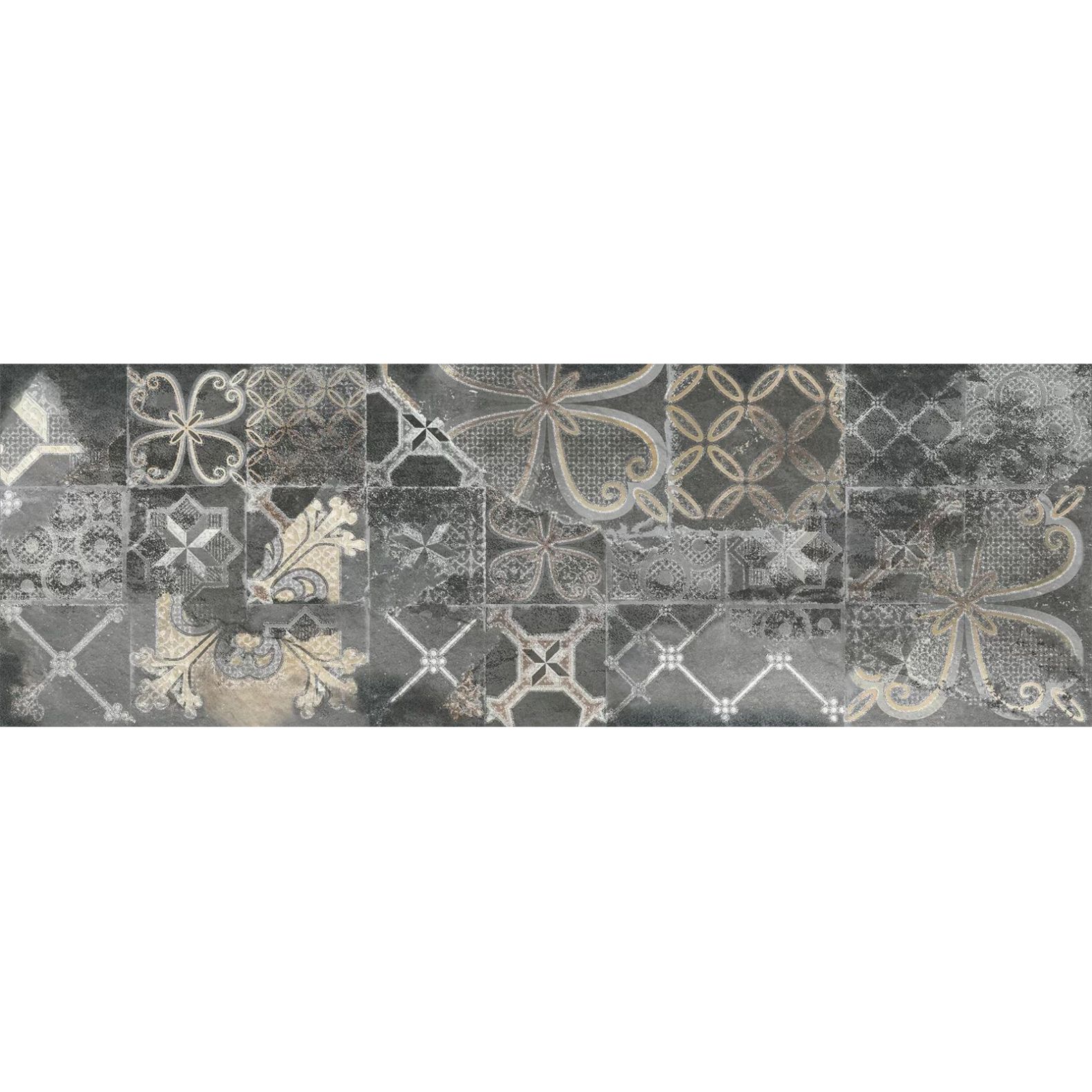 Керамическая плитка Delacora Kreo Dark 24.6x74 см (WT15KRE07R)